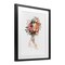 Stupell Industries Floral Dreamscape Silhouette Framed Print Under Glass, design by Svetlana Aleynikova